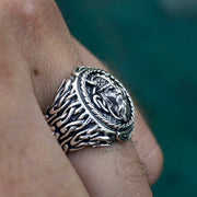 Vintage Thai Silver Viking Ring Nordic – Gift Ideas — 5