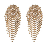 Long tassel inlaid earrings – Holiday Gift Ideas — 4