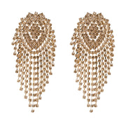 Long tassel inlaid earrings – Holiday Gift Ideas — 4