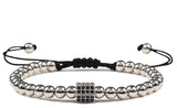 Beaded Bracelet Micropaved Zircon Color – Jewelry Gift Ideas — 9