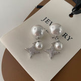 Large And Small Pearls Zircon Eight-pointed Stars – Gifts for Her — 5