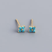 Sweet Small Colorful Flower Earrings – Meaningful Gifts — 6
