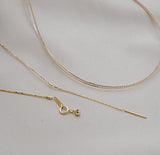 Collar Adjustment Chain 18K Gold Necklace Sleeve – Jewelry Gift Ideas — 4