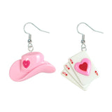 Fashion Love Poker Hat Eardrops – Stylish Gifts — 5
