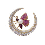 Zircon Little Bee Fashion Brooch – Stylish Gifts — 5