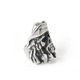Men's Titanium Steel Skull Captain Ring Pirates – Gifts for Him — 6