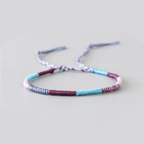 Fashion Colored Mosaic Woven Bracelet – Stylish Gifts — 10