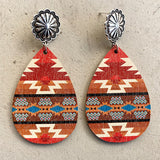Women's Fashion Retro Geometric Wooden Earrings – Stylish Gifts — 7