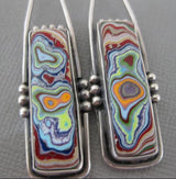 Marbled Vintage Square Colorful Glass – Special Occasion Gifts — 2