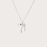 Niche Bone Chain Bow Zircon Sweet Necklace – Jewelry Gift Ideas — 7