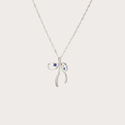 Niche Bone Chain Bow Zircon Sweet Necklace – Jewelry Gift Ideas — 7