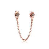 Bracelet DIY Mouse Head Diamond Alloy Beads Fashion – Stylish Gifts — 18