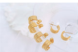 Light Luxury Exquisite Small C- Shaped Earrings – Small Gift Ideas — 20