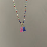Colorful Beaded Cute Candy Jelly Necklace – Jewelry Gift Ideas — 8
