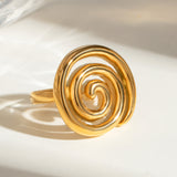 Stainless Steel Thread Spinning Ring Ornament – Useful Gifts — 2