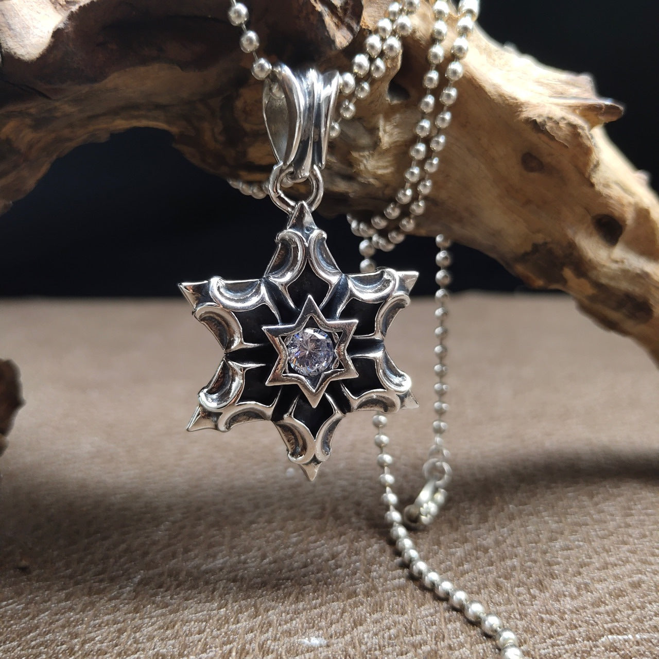 Hip Hop Punk Gothic Six Star Pendant – Jewelry Gift Ideas — 1