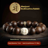 Agarwood Bracelet Mammoth Ivory Women's Buddha – Jewelry Gift Ideas — 6