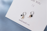Black crystal earrings – Small Gift Ideas — 2