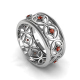 Simple Ring Luxury Domineering Rose Gold Full Diamond – Gift Ideas — 6