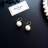 Simple pearl earrings for women – Gifts for Her — 6