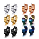 Simple Electroplated Stainless Steel Earrings – Thoughtful Gifts — 8