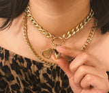 Metal Heart Choker Necklace For Women – Jewelry Gift Ideas — 2