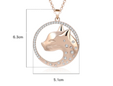 personality leopard pendant necklace – Jewelry Gift Ideas — 6