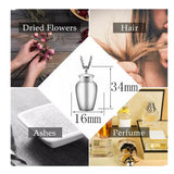 Nordic Fashion Memorial Geometric Pet Urn Pendant – Jewelry Gift Ideas — 2