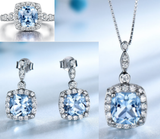 Sky blue necklace – Jewelry Gift Ideas — 7