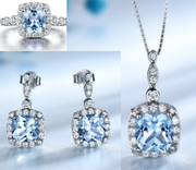 Sky blue necklace – Jewelry Gift Ideas — 7