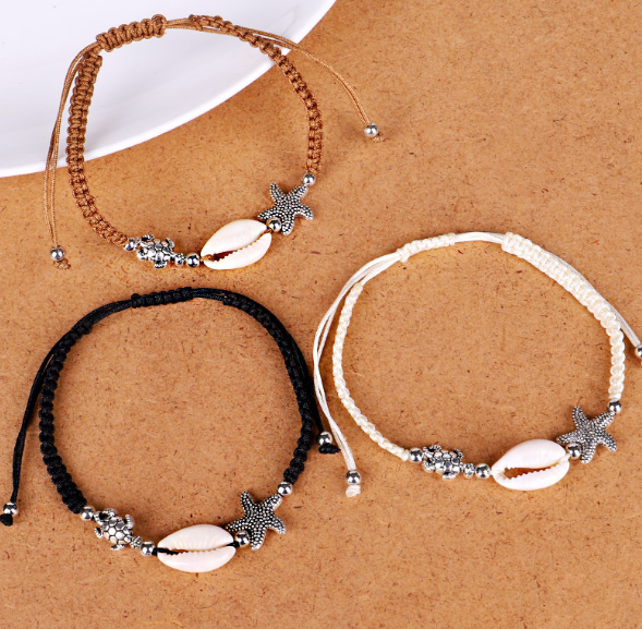 Creative starfish shell bracelet – Jewelry Gift Ideas — 1