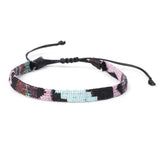 Iridescent Boho Bracelet Original Handmade Cotton – Jewelry Gift Ideas — 2