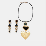 Exaggerated oil drop earring necklace – Jewelry Gift Ideas — 9