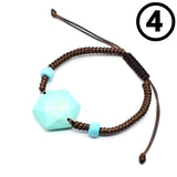 Six-pointed Star Crystal Turquoise Bracelet – Jewelry Gift Ideas — 19