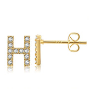 Fashion Trend Small Letter Ear Studs – Stylish Gifts — 20