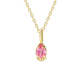 Red Corundum Double Stone Pendant – Jewelry Gift Ideas — 4