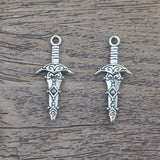 Antique Alloy Double-sided Sword Pendant – Jewelry Gift Ideas — 3