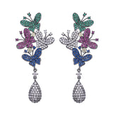 Zircon Inlaid French Vintage Court Style Butterfly – Stylish Gifts — 5