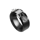 Scorpion Marking Titanium Steel Ring Men's Ring – Gifts for Him — 3