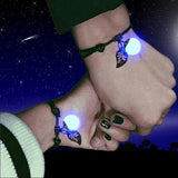 Leaf luminous bracelet woven bracelet – Jewelry Gift Ideas — 1