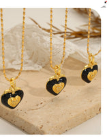 Colored Enamel Glaze Love Diamond Pendant – Jewelry Gift Ideas — 7