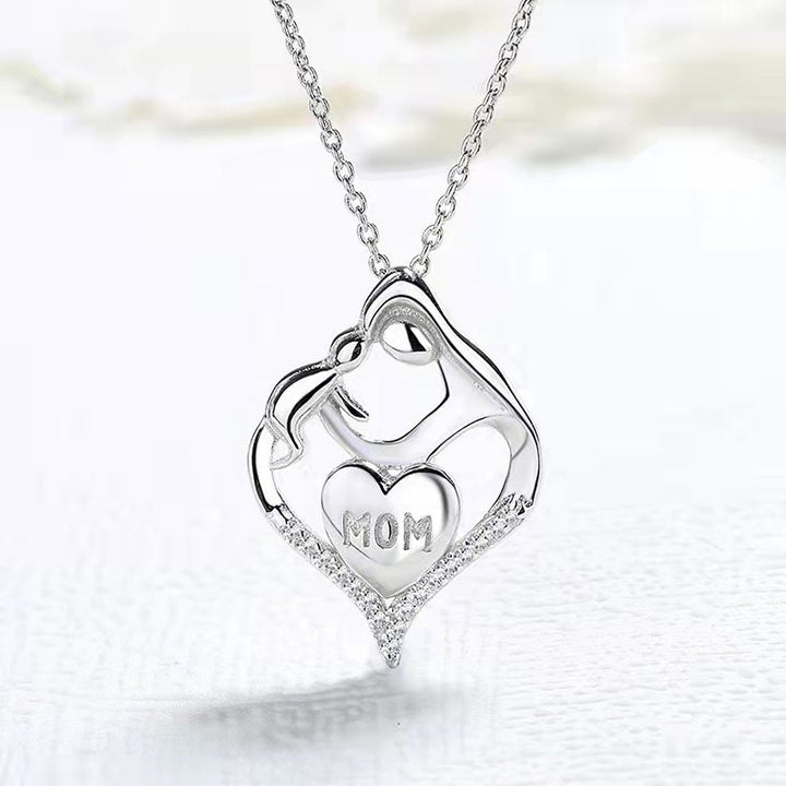 S925 Sterling Silver Pendant To Give Mom Simple – Jewelry Gift Ideas — 1