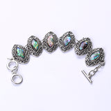 Fashion Personality Oval Abalone Bracelet Distressed – Stylish Gifts — 2