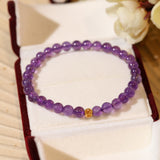 Single Circle Amethyst Hand With Coin Accessory – Stylish Gifts — 2