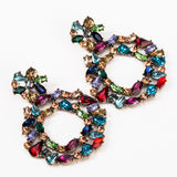Ring-studded acrylic earrings – Unique Gift Ideas — 2