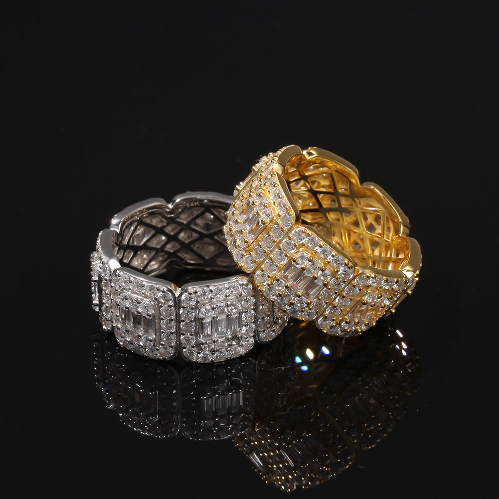 Personality ladder zirconium ring – Unique Gift Ideas — 1
