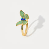 Drop Oil Enamel Craft Butterfly Earrings Suit – Creative Gifts — 9