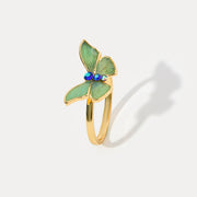 Drop Oil Enamel Craft Butterfly Earrings Suit – Creative Gifts — 9