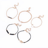 Creative Hollow Leaf Combination Bracelet – Jewelry Gift Ideas — 4