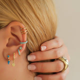 Fashion Round Micro-set Zircon Personality Trend Ear – Stylish Gifts — 4